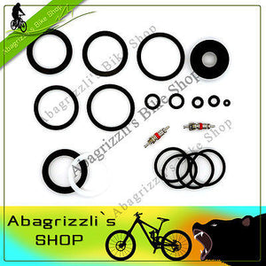 White Brothers Fluid fork 26/29 VERY IMPROVED Oil & Air O-rings kit + special U