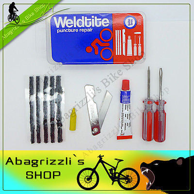 Weldtite Tubeless Outside Puncture Repair Kit for Bikes